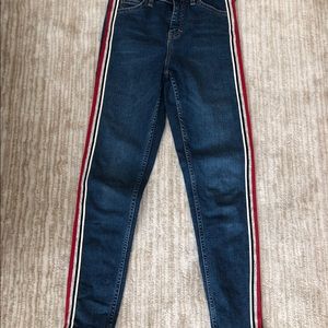Jamie jeans with striped down sides